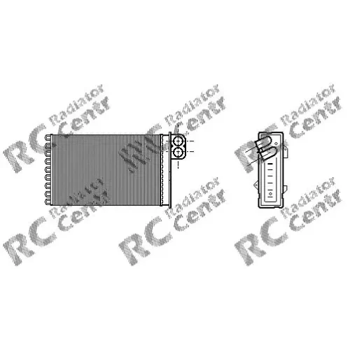 Радиатор печки CITROEN C5 № 3004191