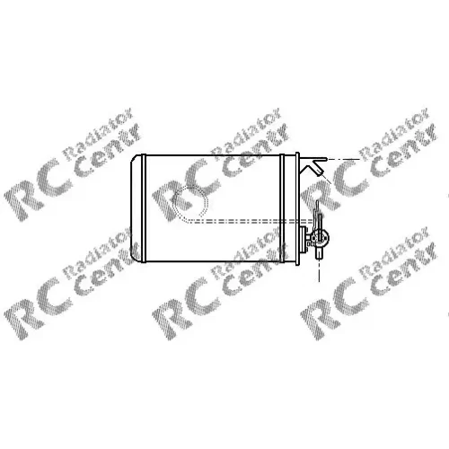 Радиатор печки CITROEN C25, FIAT Ducato, PEUGEOT J 5 № 3026048