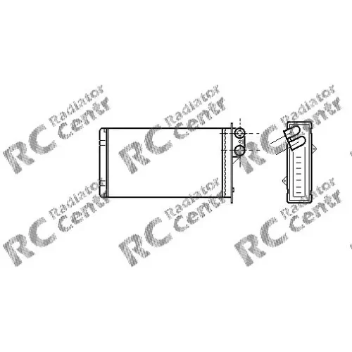 Радиатор печки RENAULT Safrane № 3029161