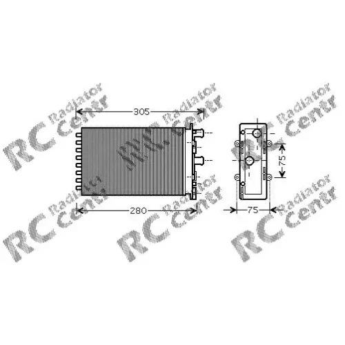 Радиатор печки VW Transporter № 3038239