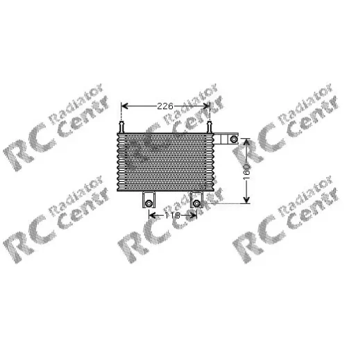 Радиатор масла HYUNDAI Trajet № 4012153