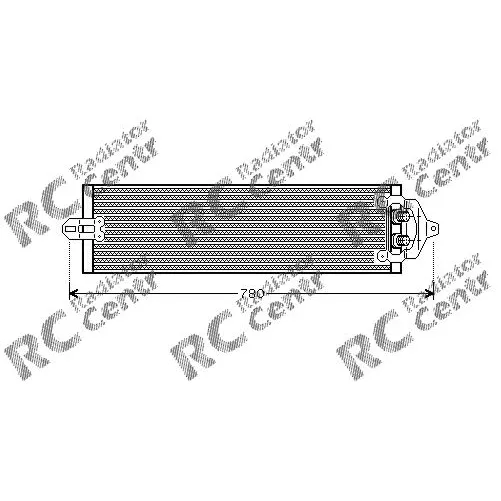 Радиатор масла PORSCHE Cayenne, VW Touareg № 4038218