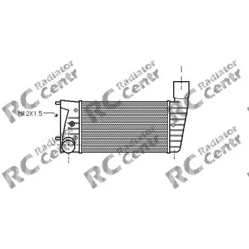 Интеркулер AUDI 100 № 5001134