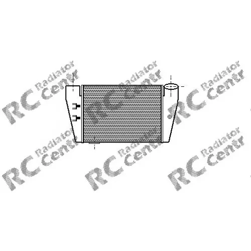 Интеркулер AUDI A4 № 5001214