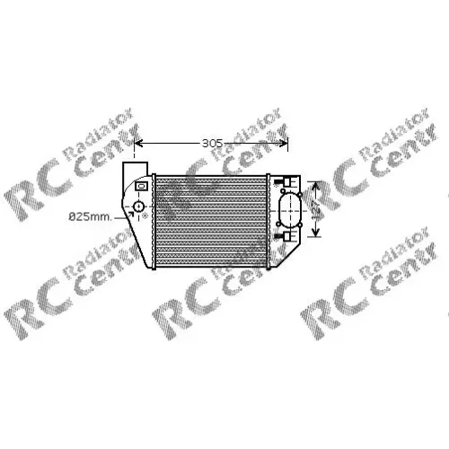 Интеркулер AUDI A4 № 5001249