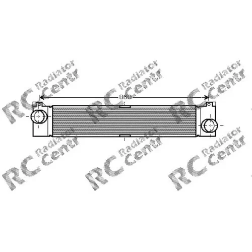 Интеркулер CITROEN Jumper, FIAT Ducato, PEUGEOT Boxer № 5009360