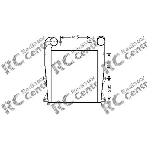 Интеркулер RENAULT Truck Premium № 5019076