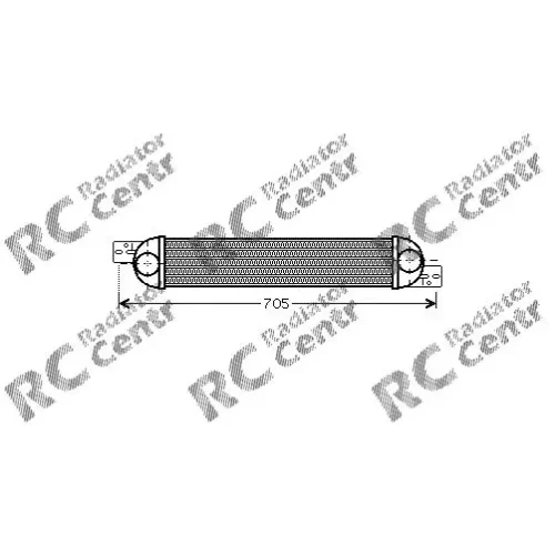 Интеркулер OPEL Meriva № 5025392