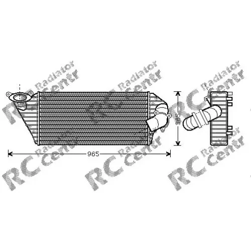 Интеркулер RENAULT Espace № 5029298