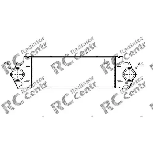 Интеркулер VW Transporter № 5038233